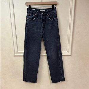 LEVI’S Premium RIBCAGE STRAIGHT ANKLE JEANS